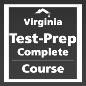 Virginia Pre-License Exam Test Prep Complete Course (Supplement to Pre-License Course)